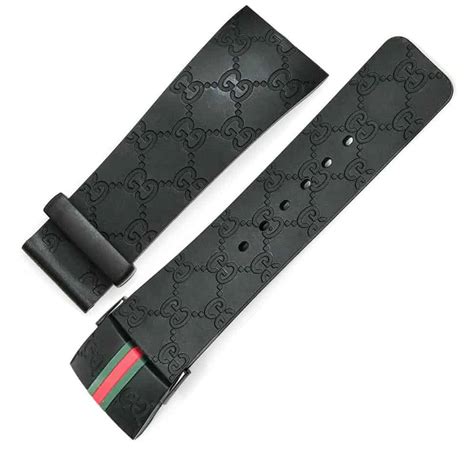 authentic gucci rubber watch bands.